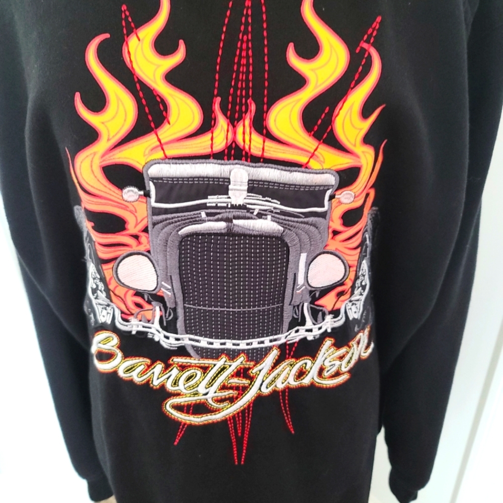 Barrett Jackson Auctions 4XL Jacket with hood full zip Car Collectors